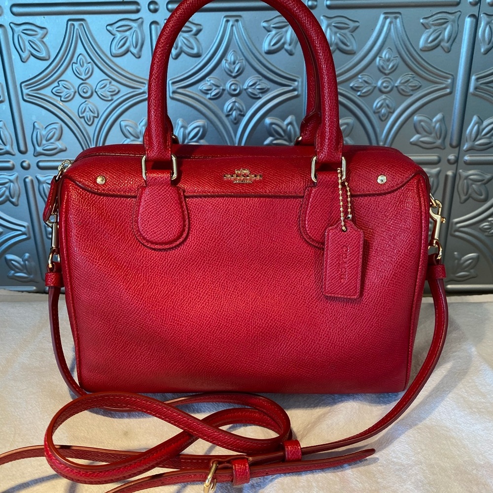 Coach Mini Bennett bag- Red